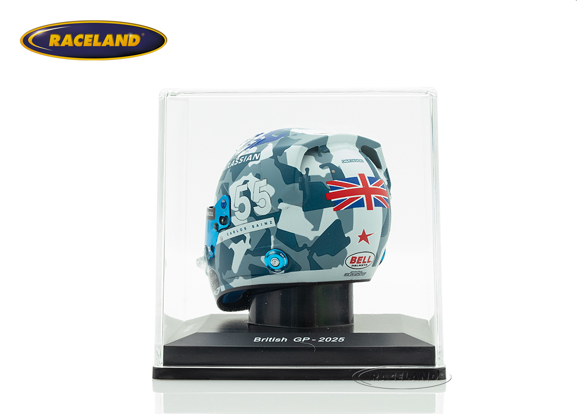 Helmet Team Williams Atlassian Racing British GP 2025