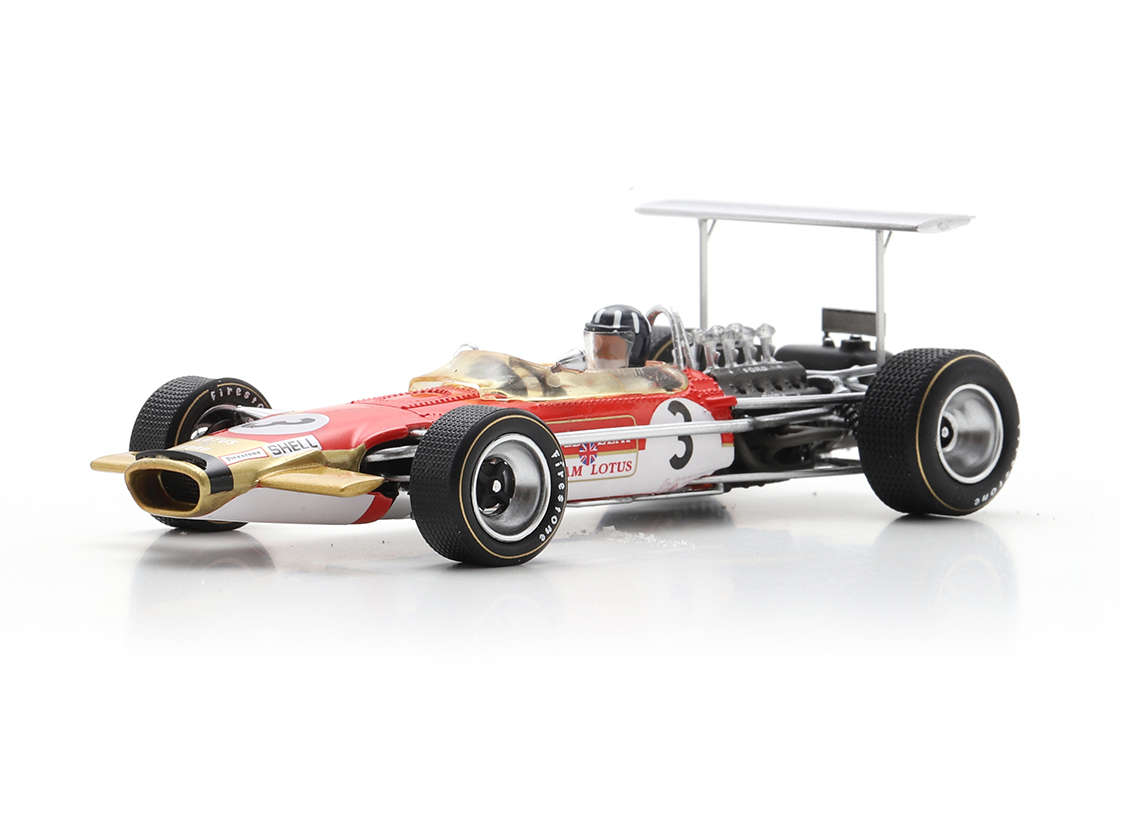 Lotus 49B Cosworth V8 F1 Gold Leaf 2° German GP World Champion 1968