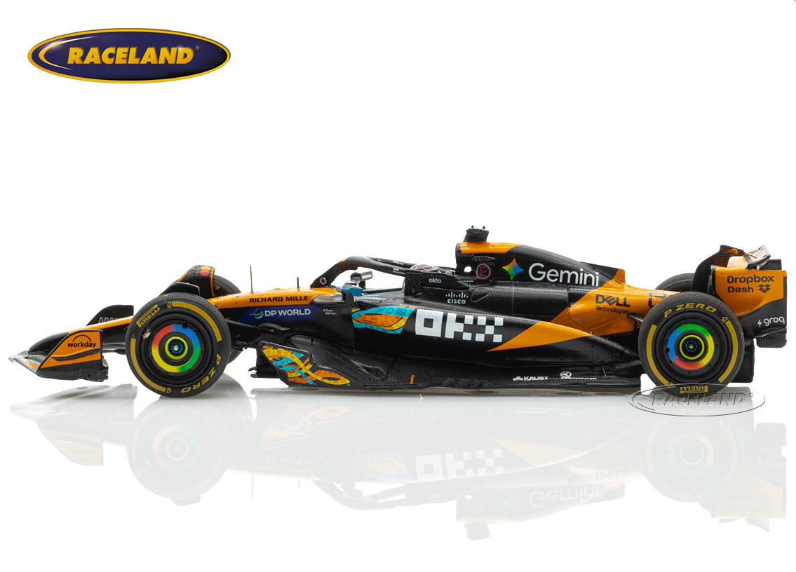 McLaren MCL39 Mercedes F1 2° Abu Dhabi GP 2025