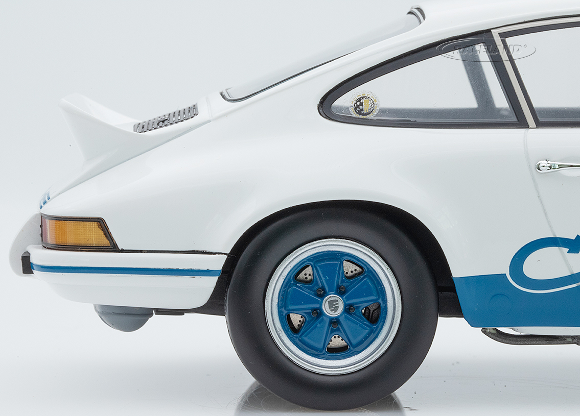 Porsche 911 2.7 RS presentation 1972 - white and blue