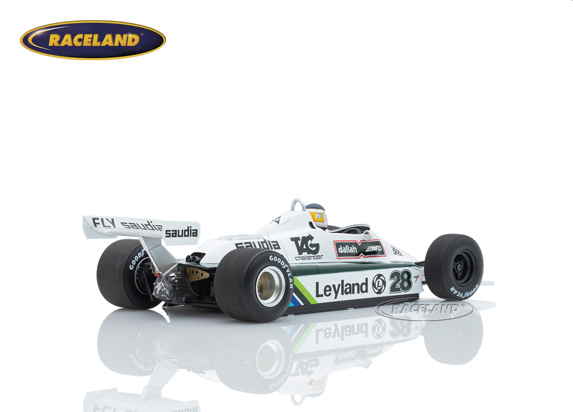 Williams FW07b Cosworth V8 F1 Albilad winner Monaco GP 1980
