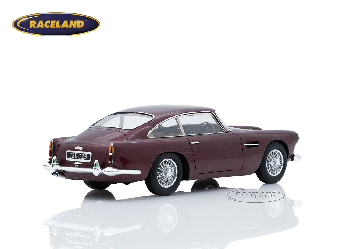 Aston Martin DB4 Mk2 1960 - maroon