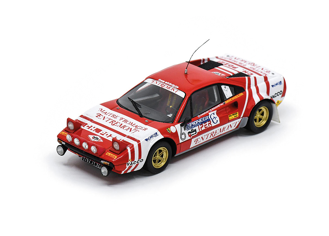Ferrari 308 GTB winner Rallye 4 Regioni 1981