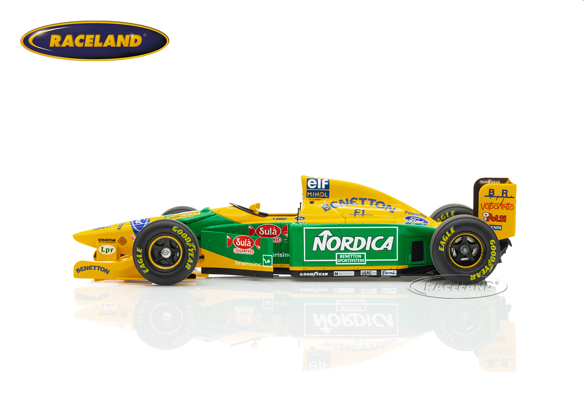Benetton B193B Cosworth V8 F1 Test Barcelona 1993