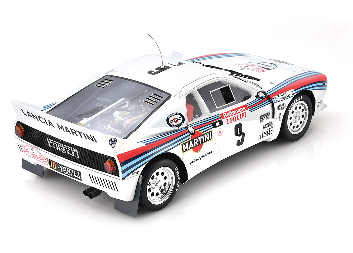 Lancia 037 Rallye Martini Racing winner Tour de Corse 1983