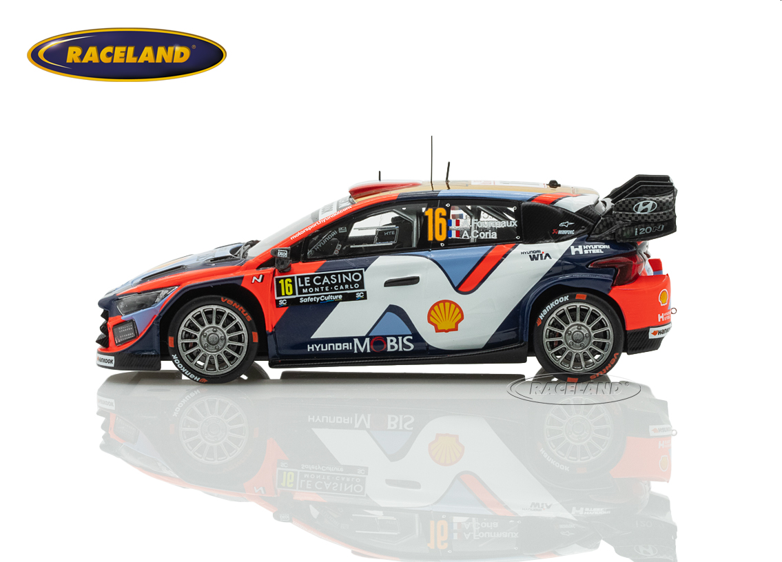 Hyundai i20 N Rally1 Hyundai Shell Mobis WRT 3° Rallye Monte Carlo 2025
