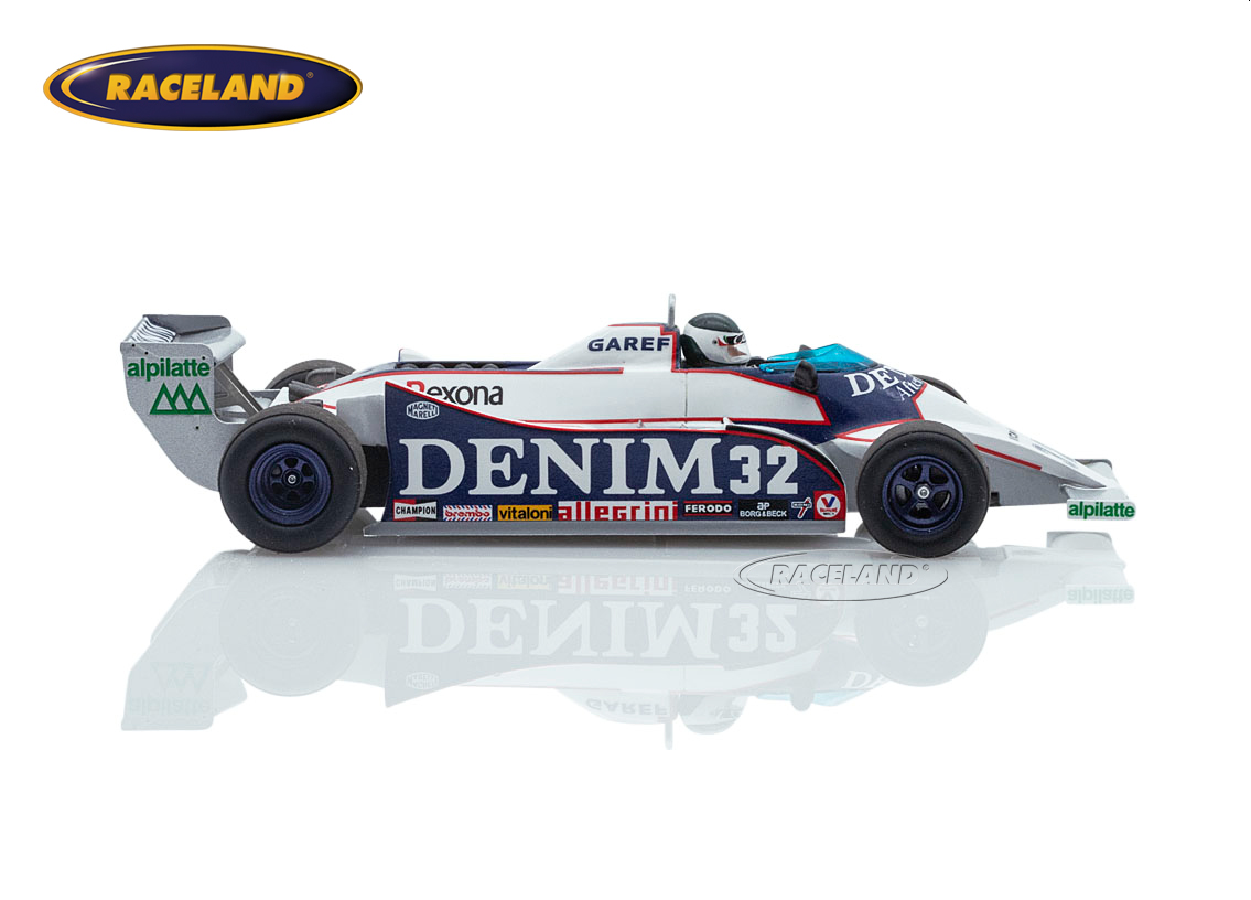 Osella FA1B Cosworth V8 F1 Denim 8° British GP Silverstone 1981