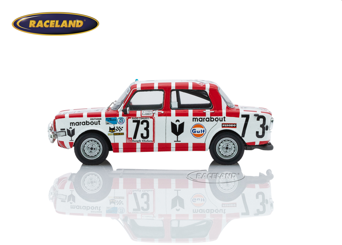 Simca 1000 Rallye 2 Marabout Racing Team 24H Spa 1974