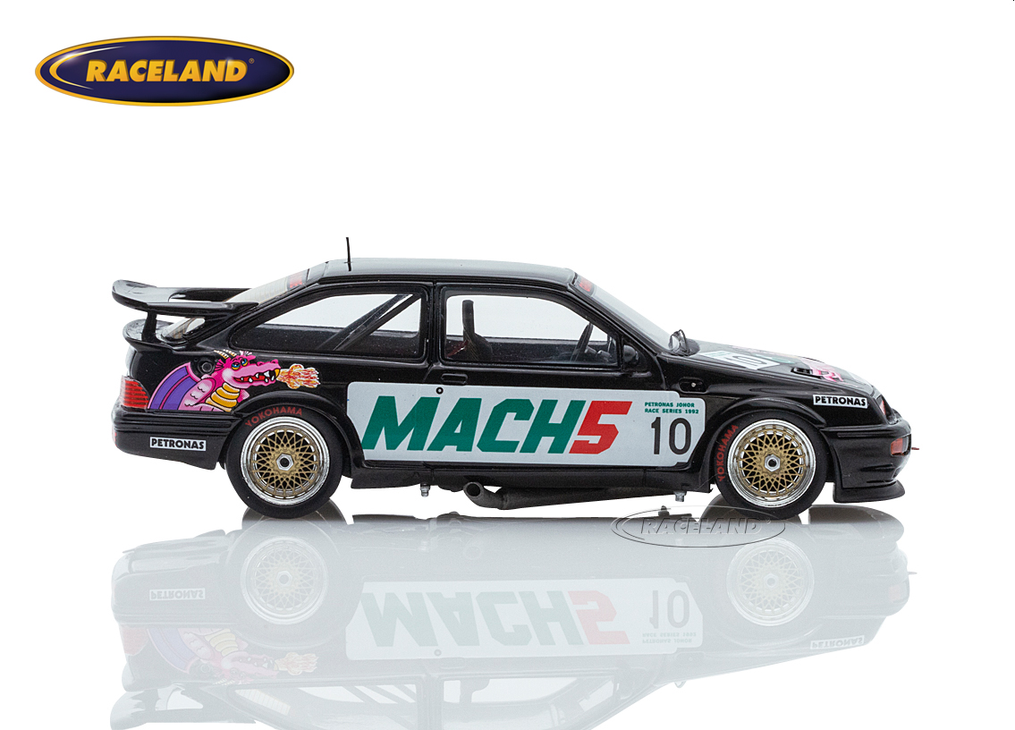 Ford Sierra RS500 Cosworth Petronas Team Mach5 winner Johor Malaysia 1992