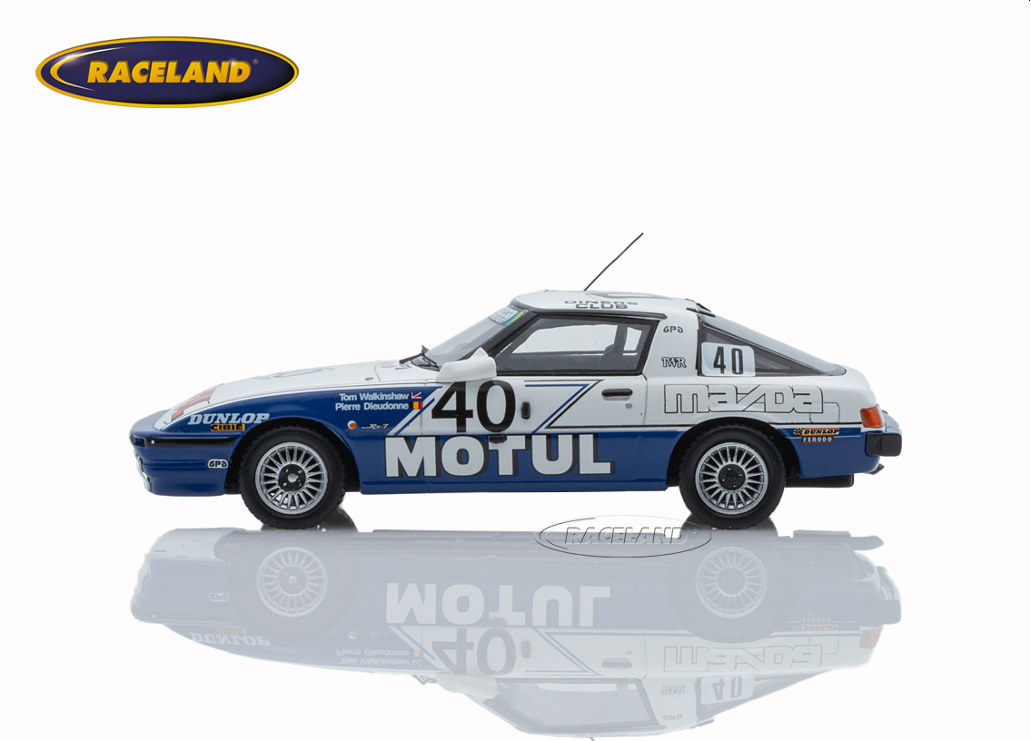 Mazda RX7 Mazda Motul TWR Team winner 24H Spa 1981