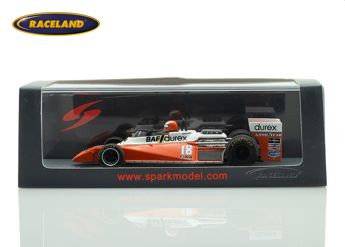 Surtees TS20 Cosworth V8 F1 Durex 11° Spanish GP Jarama 1978