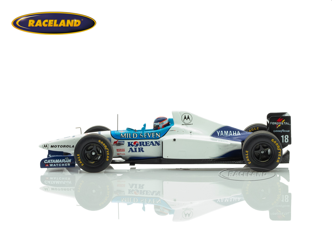 Tyrrell 024 Yamaha V10 F1 8° Belgian GP Spa 1996