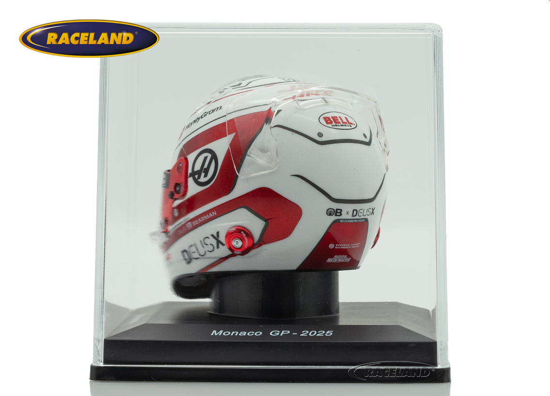 Helmet Team Haas Moneygram F1 Monaco GP 2025