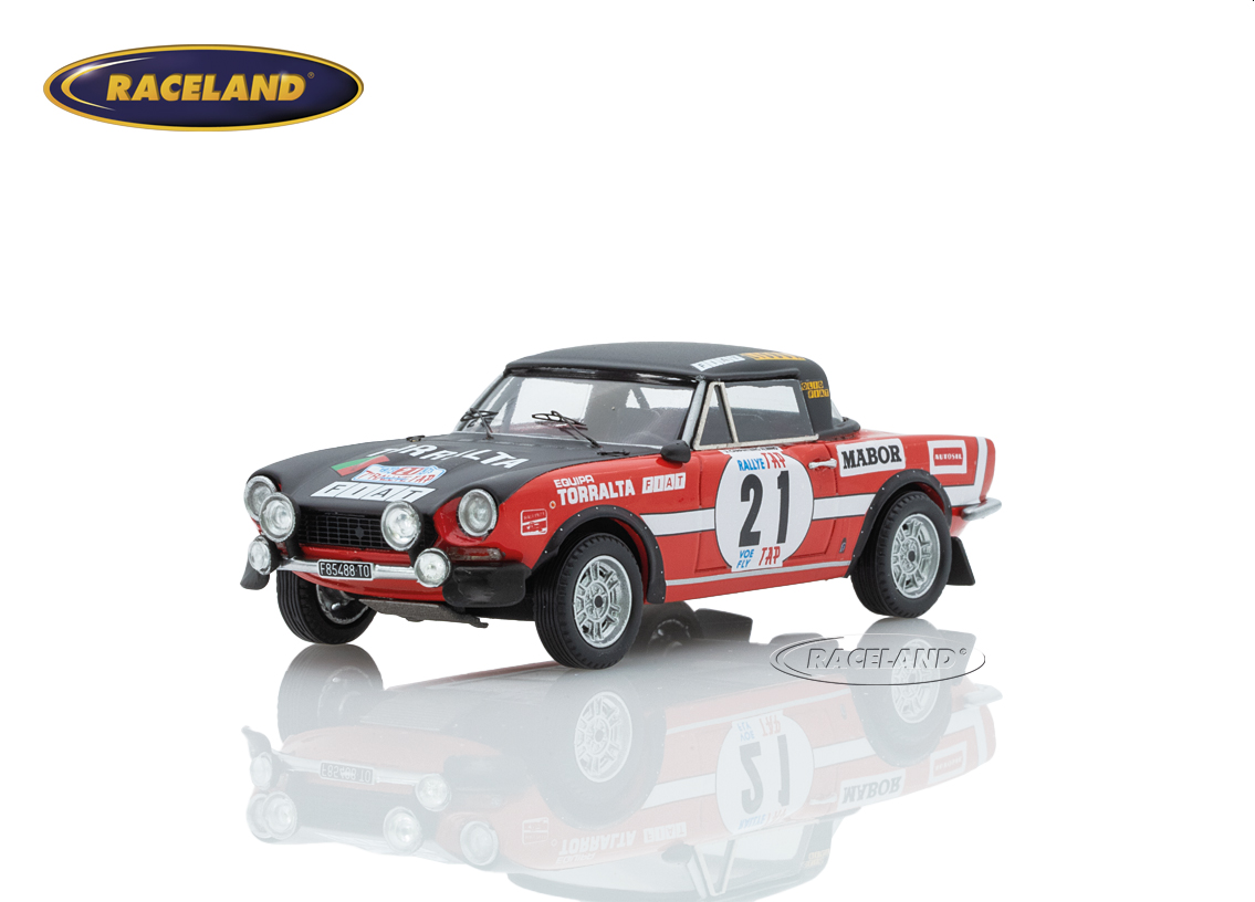 Fiat 124 Sport Spider 1600 Torralta Fiat TAP Rallye Portugal 1973
