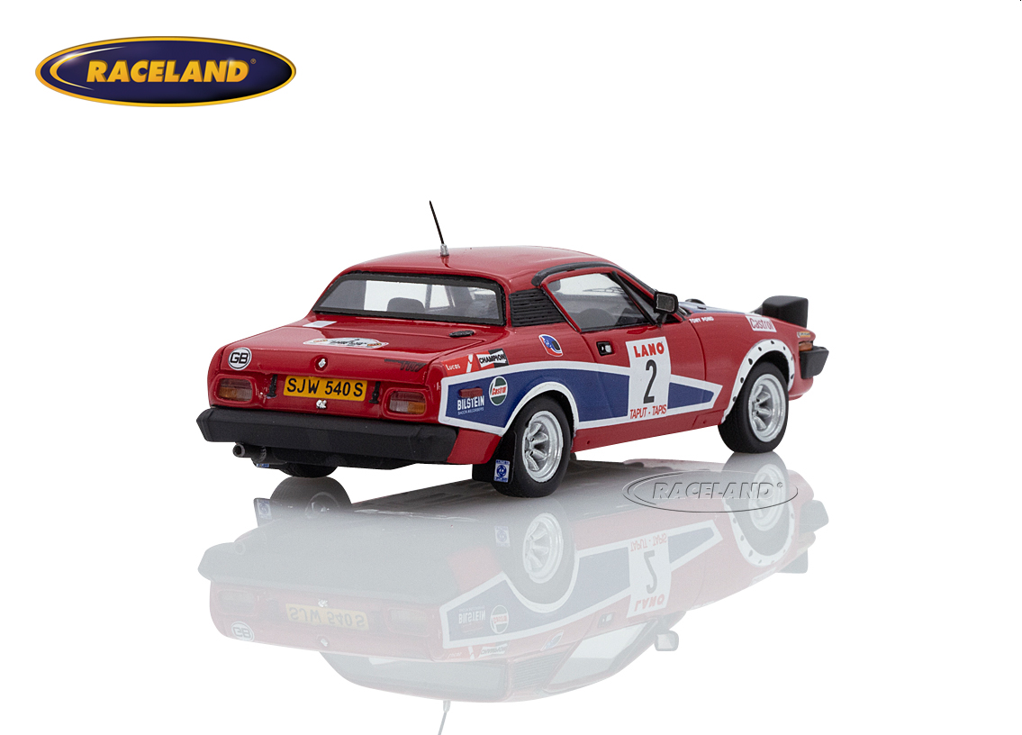 Triumph TR7 V8 British Leyland Cars winner Rallye Ypres 1978
