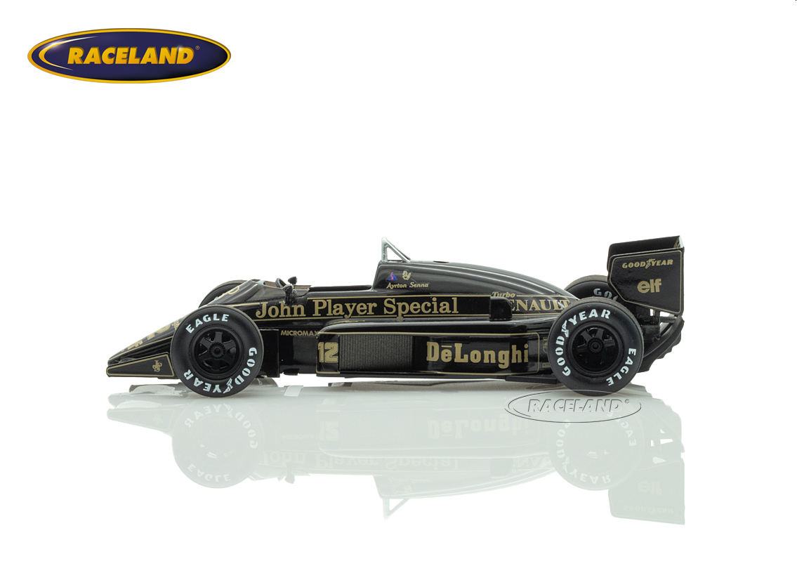Lotus 98T Renault V6 F1 JPS Team winner US GP Detroit 1986