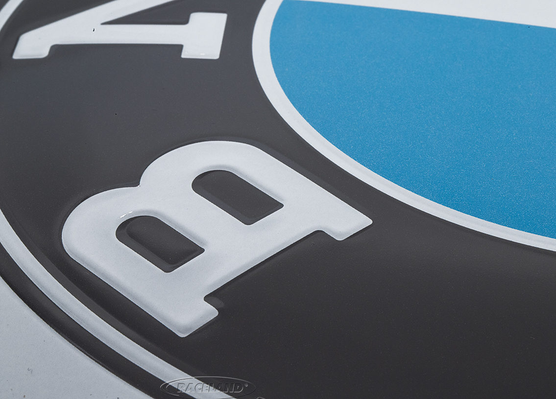 tin sign BMW Logo round 35 x 35cm