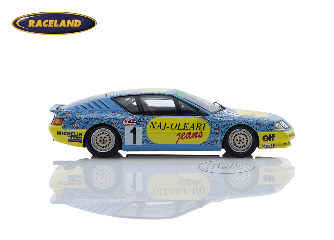 Renault Alpine V6 Turbo Naj-Oleari Jeans European Cup Champion 1987