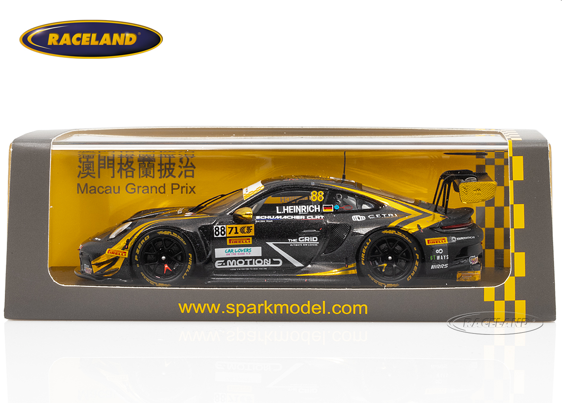 Porsche 911 GT3 R Schumacher CLRT 13° FIA GT World Challenge Macau 2024