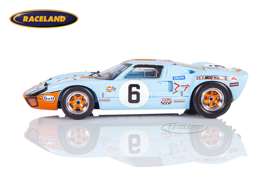 Ford GT 40 Gulf John Wyer Automotive winner Le Mans 1969