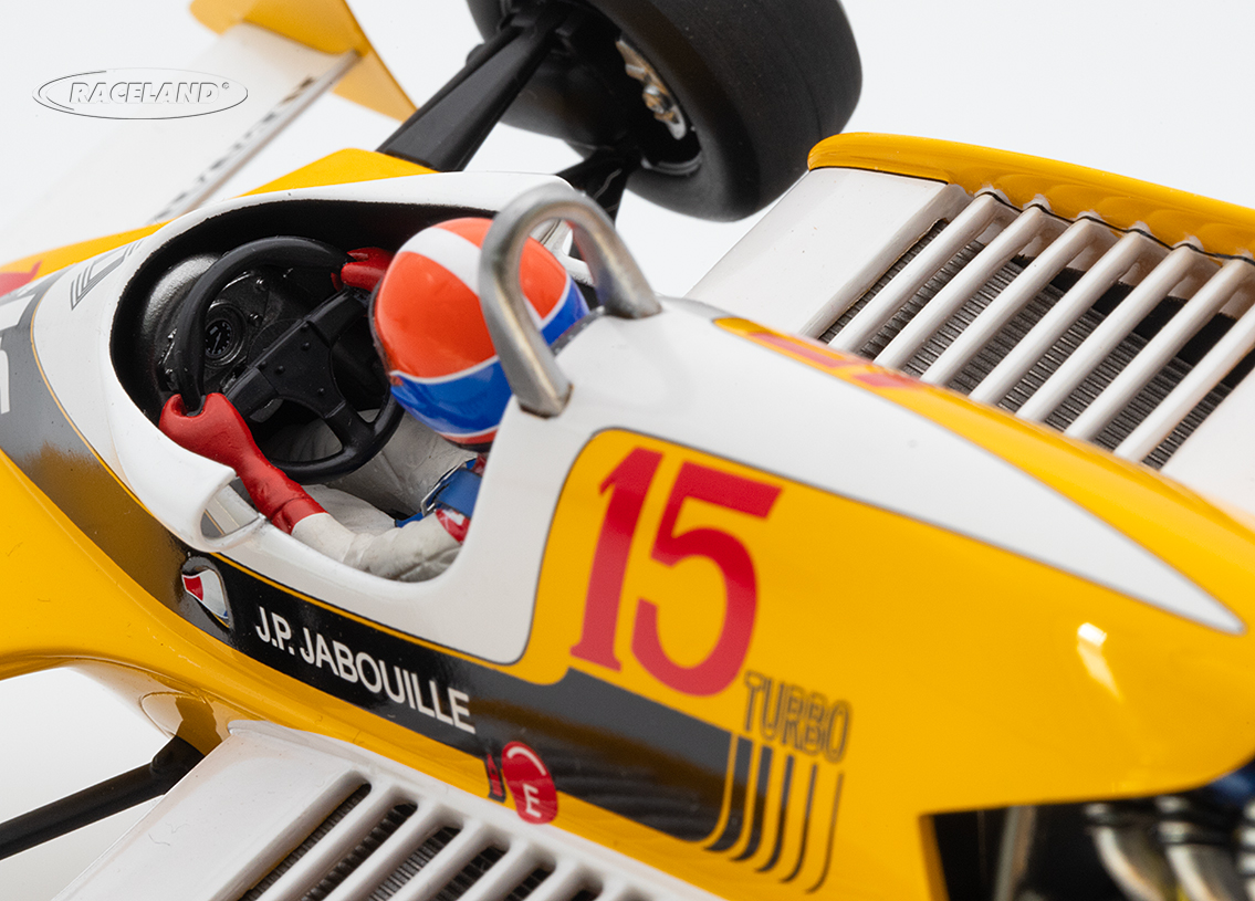 Renault RS10 V6 Turbo Equipe Renault elf winner French GP Dijon 1979