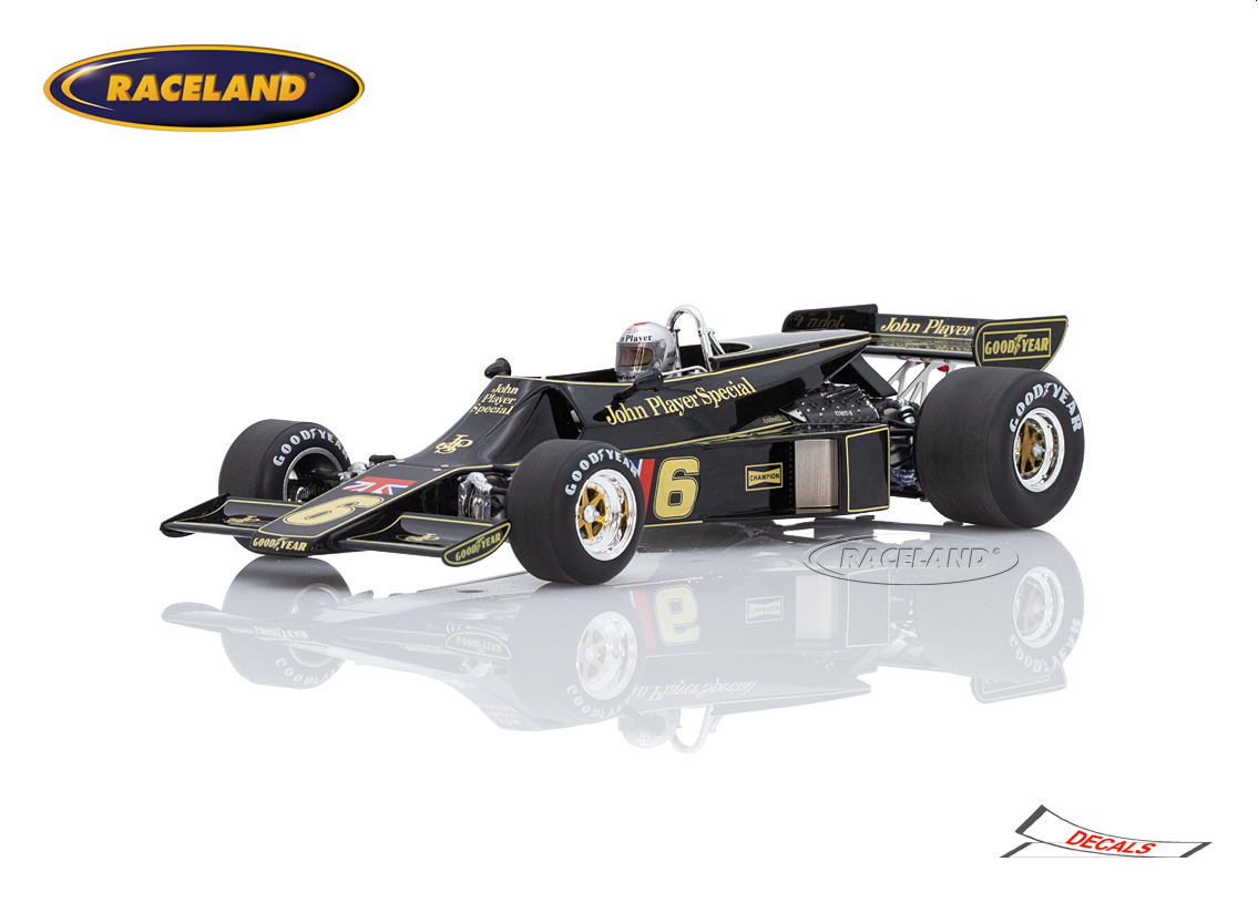Lotus 77 Cosworth V8 F1 John Player Team Lotus Brazilian GP Interlagos 1976