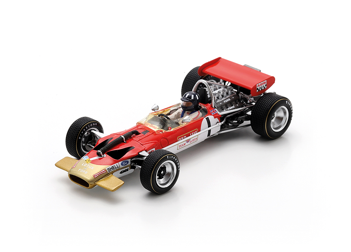 Lotus 49B Cosworth V8 F1 Gold Leaf 4° German GP Nürburgring 1969
