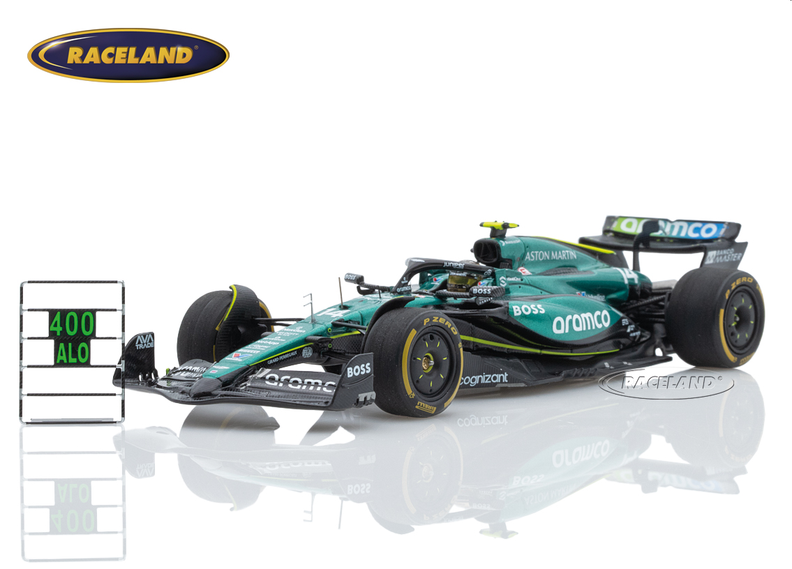 Aston Martin AMR24 Mercedes F1 Aramco Cognizant Mexican GP 2024 400th F1 race