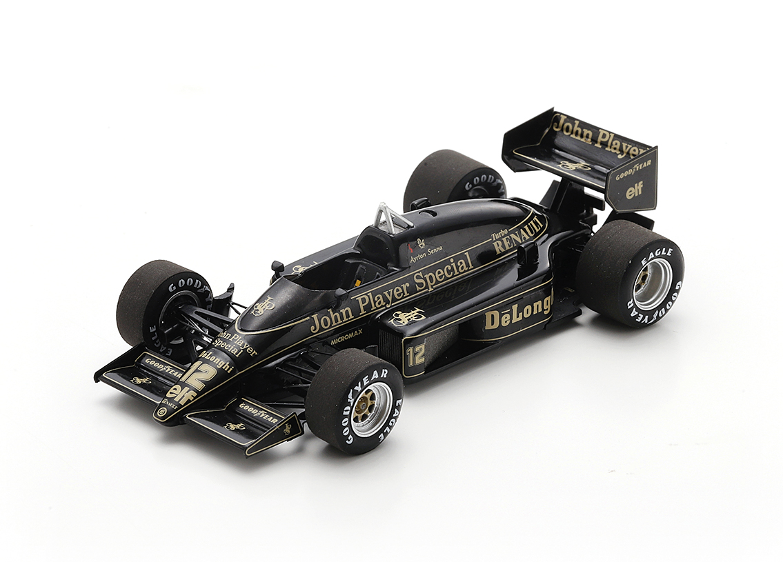 Lotus 98T Renault V6 F1 JPS Team winner US GP Detroit 1986