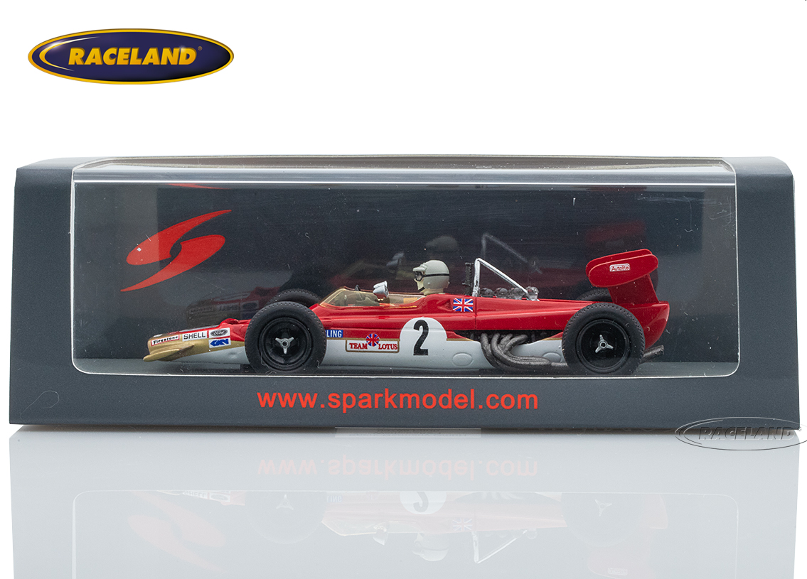Lotus 63 Cosworth V8 F1 Gold Leaf Team Lotus 2° Gold Cup Oulton Park 1969