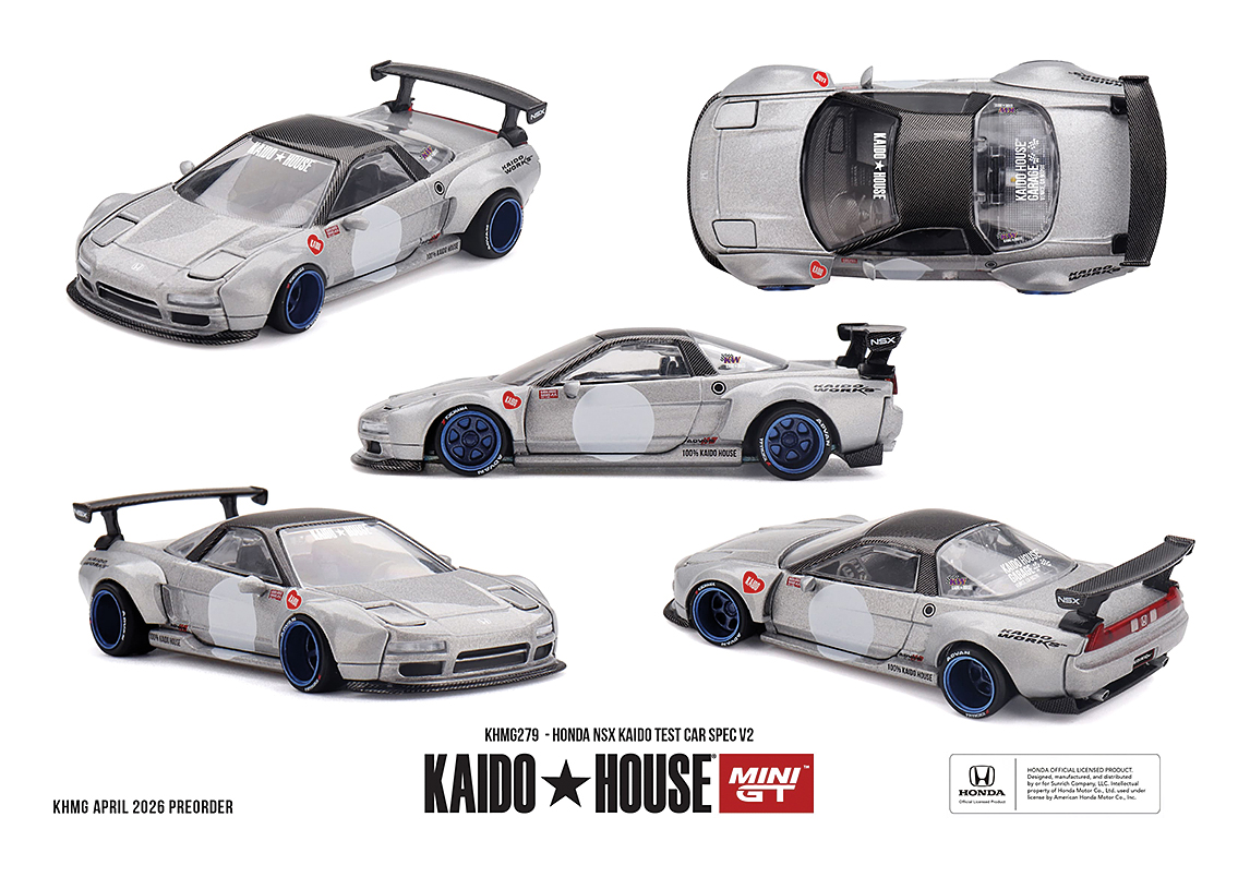 Honda NSX Kaido Test Car Spec V2 1990