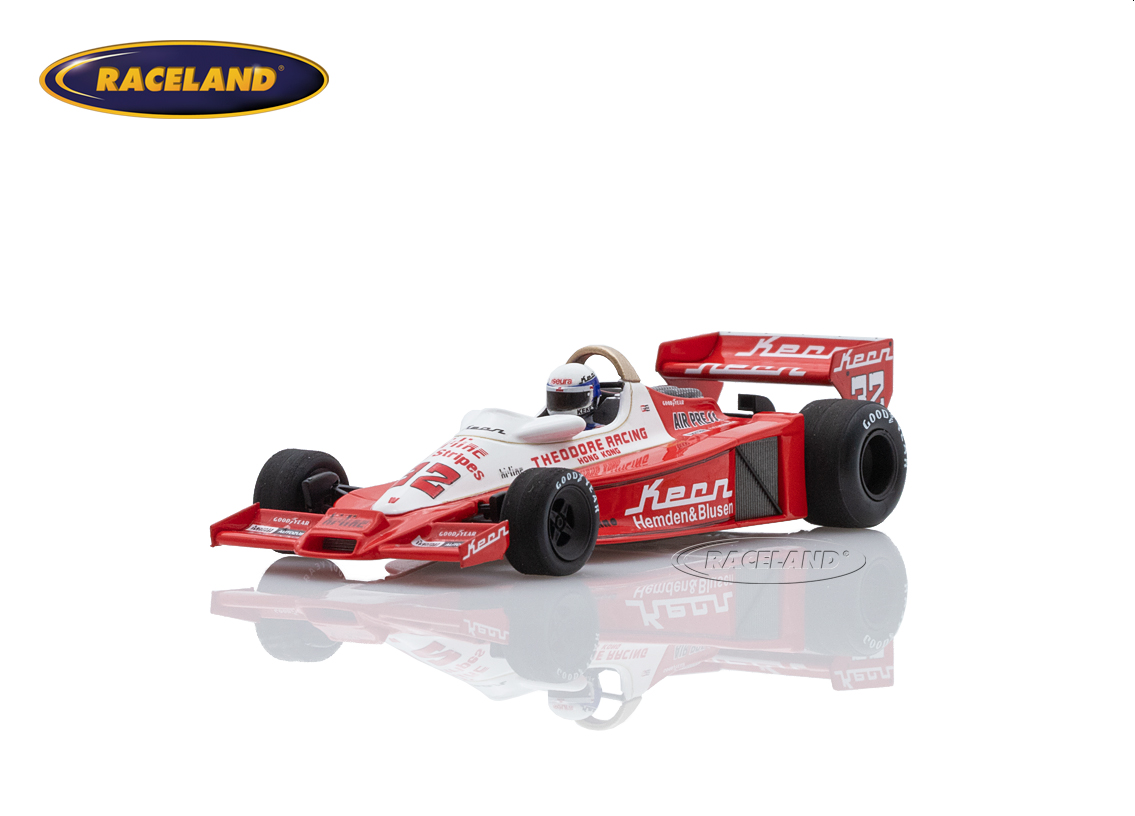 Wolf WR3 Cosworth V8 F1 Theodore Racing 10° German GP Hockenheim