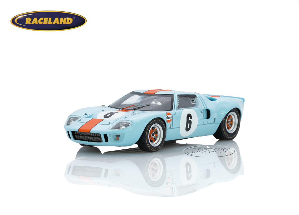 Ford GT40 Gulf John Wyer Automotive 2° 6H Watkins Glen WSC 1968