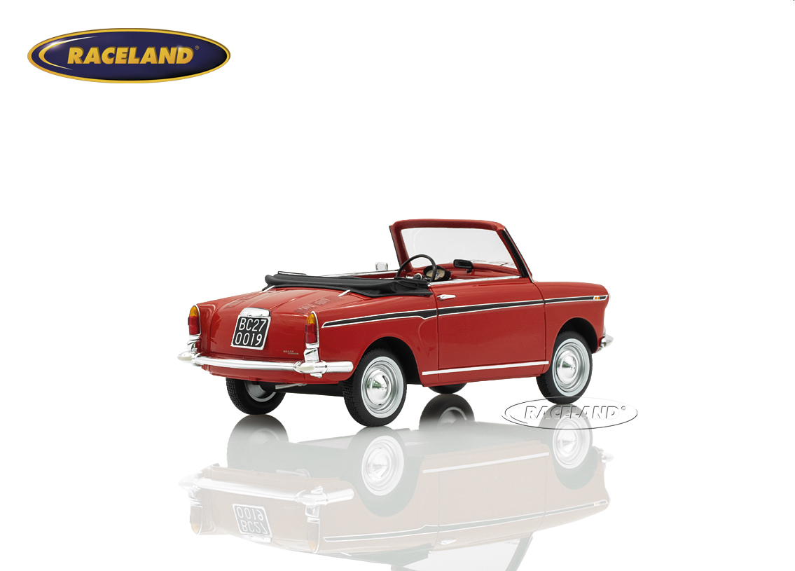 Autobianchi Bianchina convertible 1962 - red