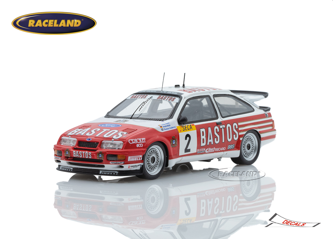 Ford Sierra RS500 Bastos 3° 24H Spa 1989