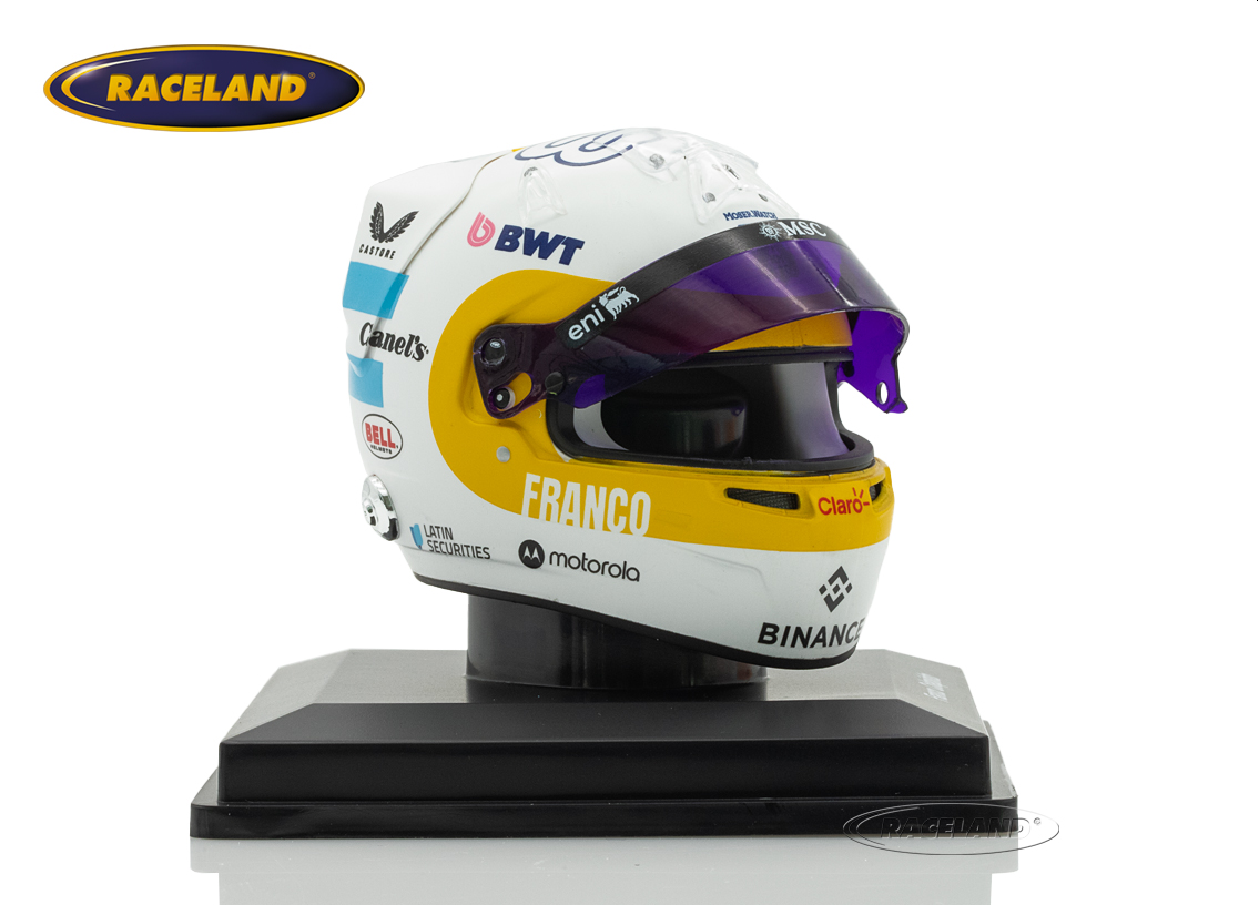 Helmet F1 Team BWT Alpine US GP 2025
