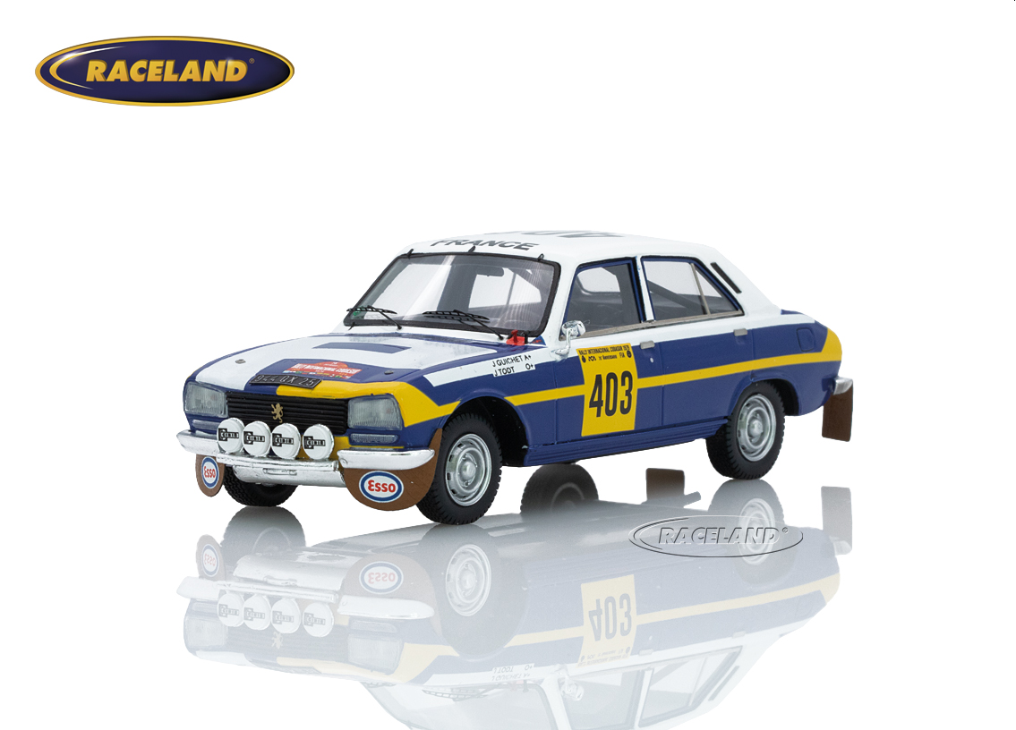 Peugeot 504 Esso Team Peugeot winner Rally Codasur Argentina 1979
