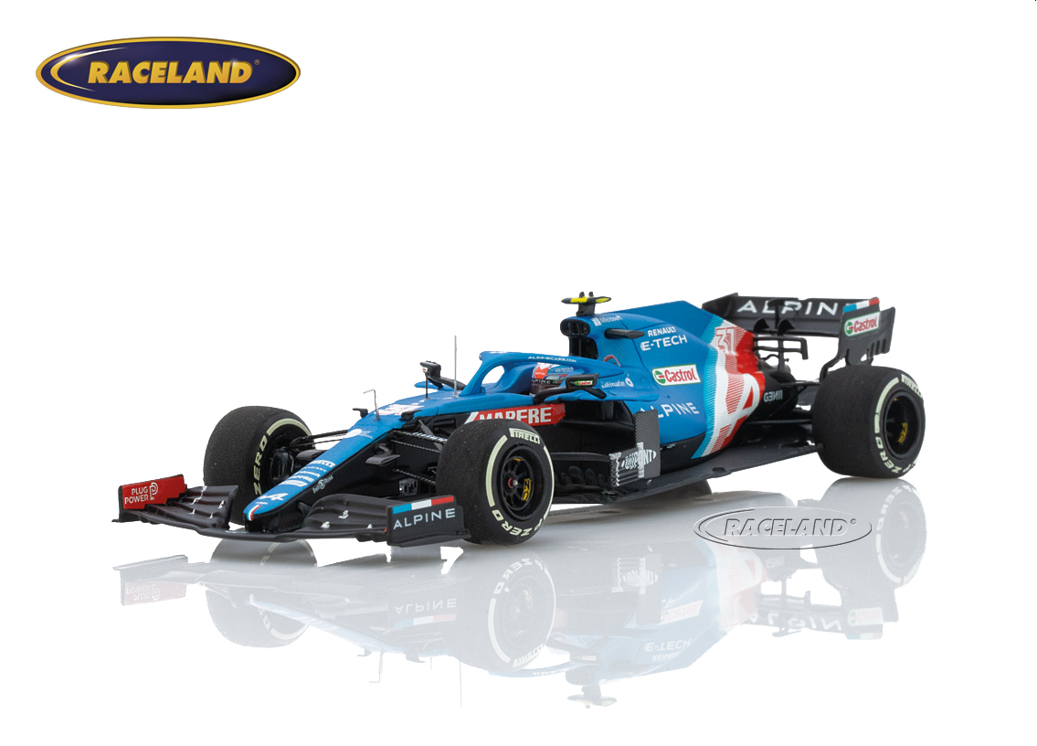 Alpine A521 Renault F1 winner Hungarian GP 2021