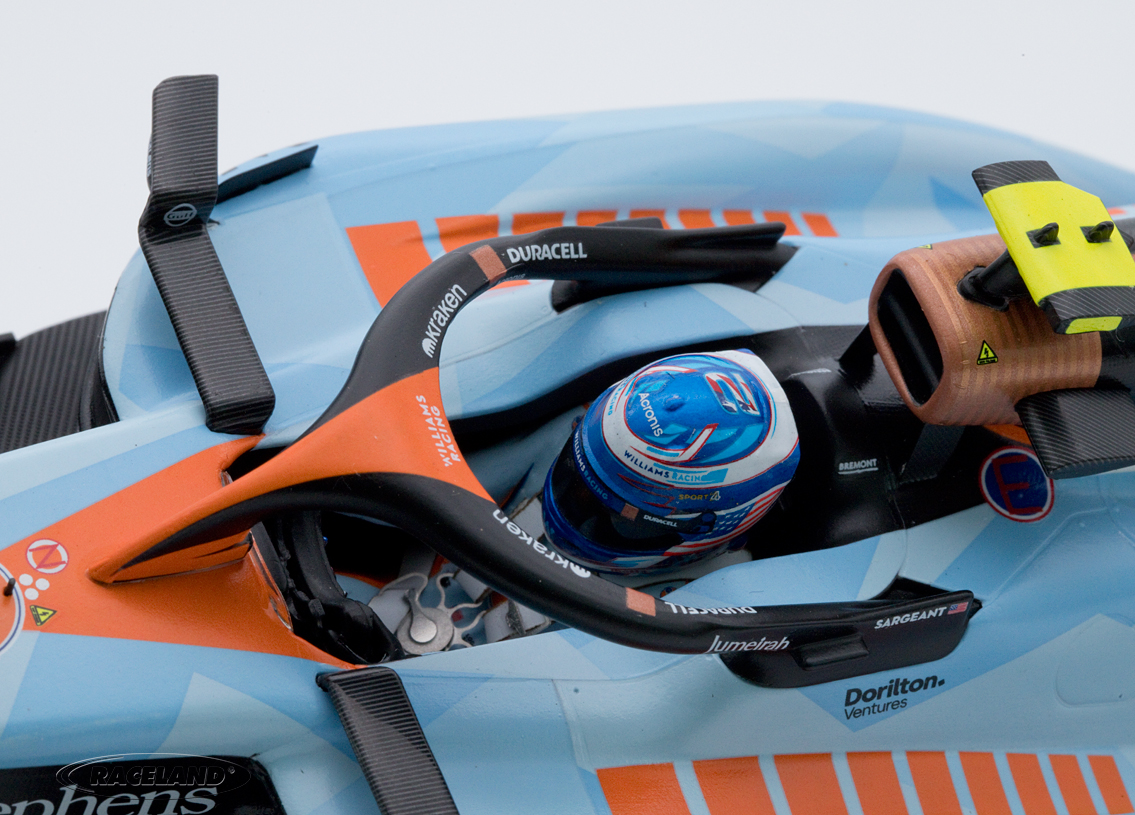 Williams FW45 Mercedes F1 Gulf Design 14° GP Singapore 2023