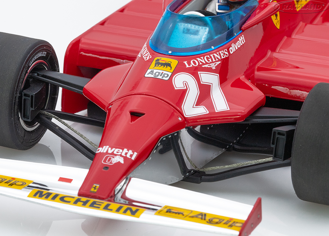 Ferrari 126CX Comprex supercharger F1 practice GP USA West Long Beach 1981