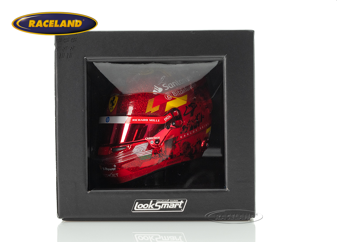 Helmet Scuderia Ferrari F1 2° Abu Dhabi GP 2024
