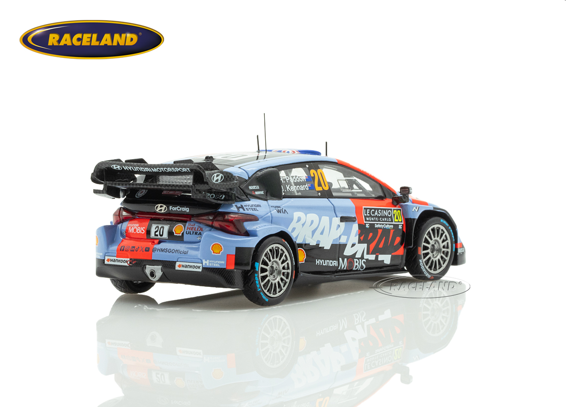 Hyundai i20N Rally1 SHELL MOBIS WRT 4° Rallye Monte Carlo 2026