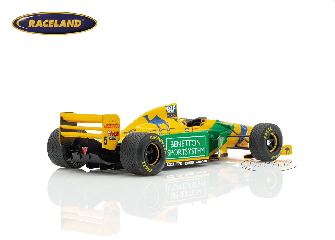 Benetton B193B Cosworth V8 F1 2° British GP Silverstone 1993