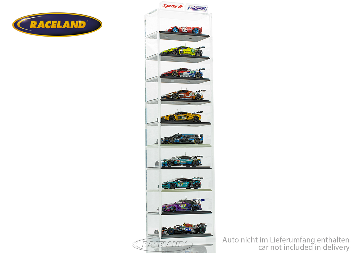 Tower Display for 10 Spark models in 1/43rd scale