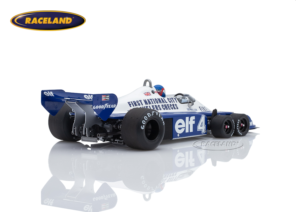 Tyrrell P34 Cosworth V8 F1 Sechsrad elf 2° Canadian GP Mosport 1977
