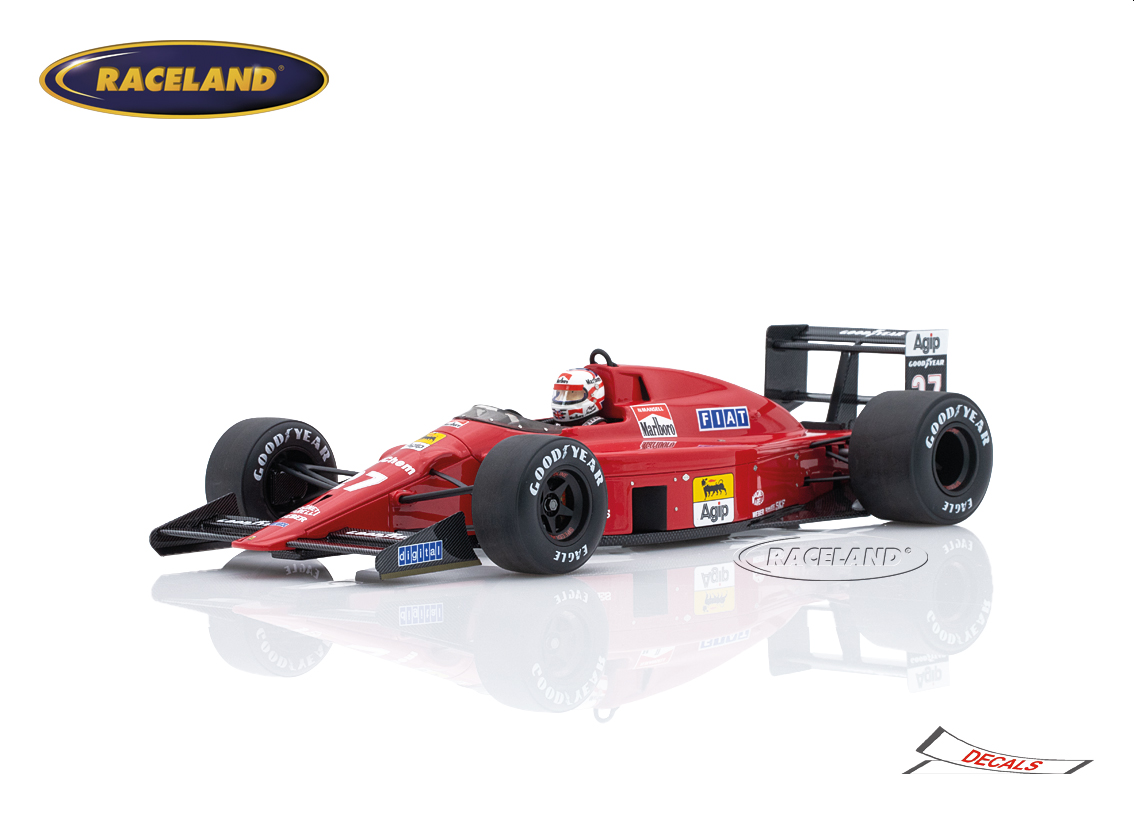 Ferrari 640 V12 F1 Scuderia Ferrari winner Brazilian GP 1989
