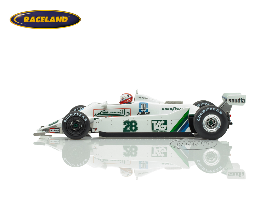 Williams FW07 Cosworth V8 F1 Saudia winner British GP Silverstone 1979