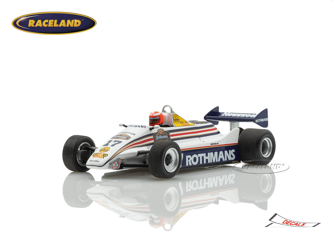 March 821 Cosworth V8 F1 Rothmans Austrian GP Österreichring 1982