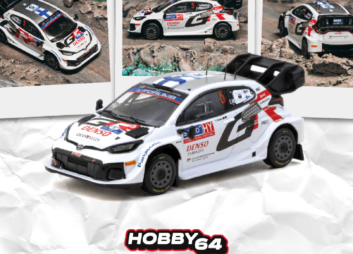 Toyota Yaris GR Rally1 Gazoo Racing WRT 4° Rallye Finland 2024