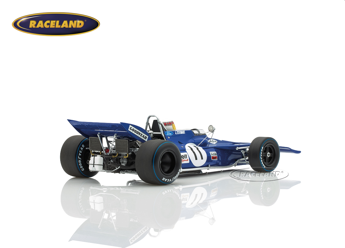 Tyrrell 003 Cosworth V8 F1 elf winner Monaco GP 1971